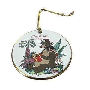 The Disney Collection 1995 Grolier Collectibles For You, Baloo! Ornament Jungle
